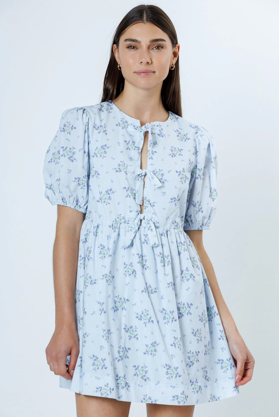 Bluebell Bliss Mini Dress