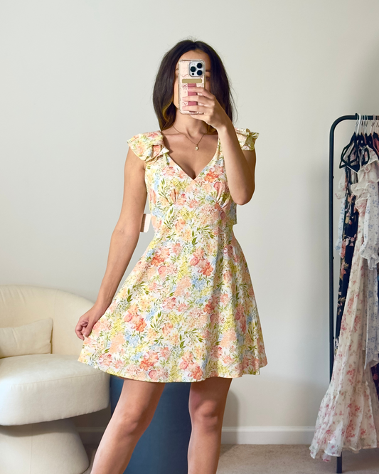 s & m | new with tags altar'd state Parker floral mini dress