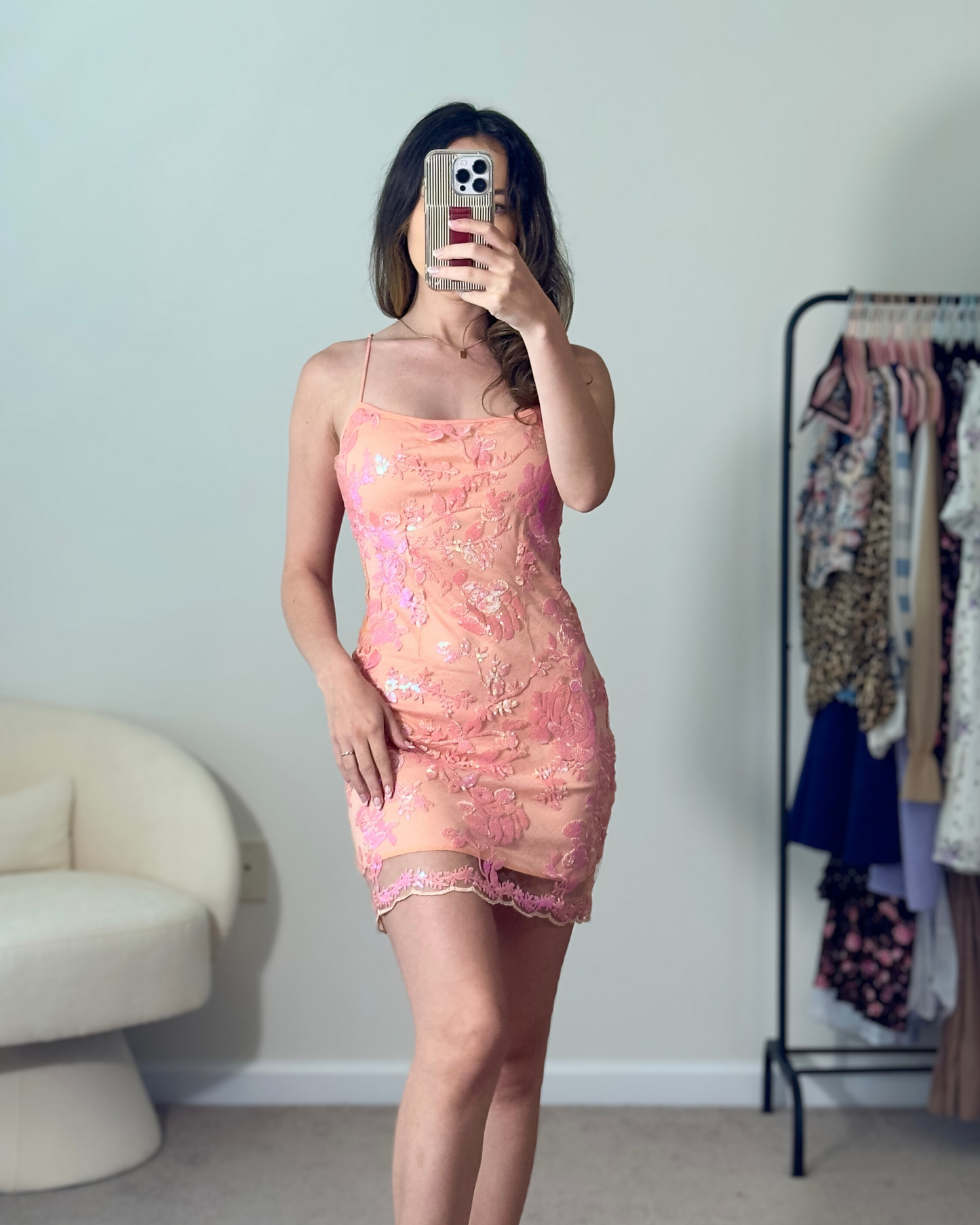 s | Lucy in the sky sequin mini dress