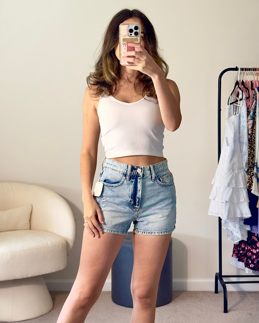 XS | new with tags altar'd state denim shorts