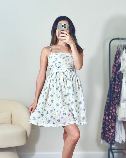 xs , l | new with tags altar'd state ruth floral eyelet dress