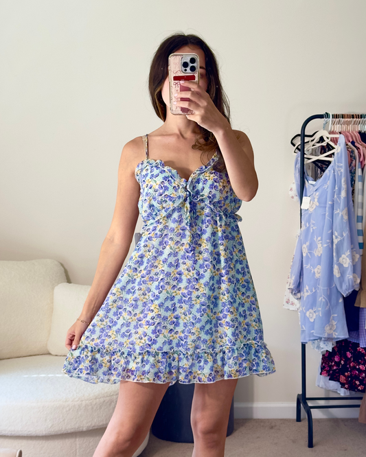 s, m | new with tags altar'd state angel floral dress