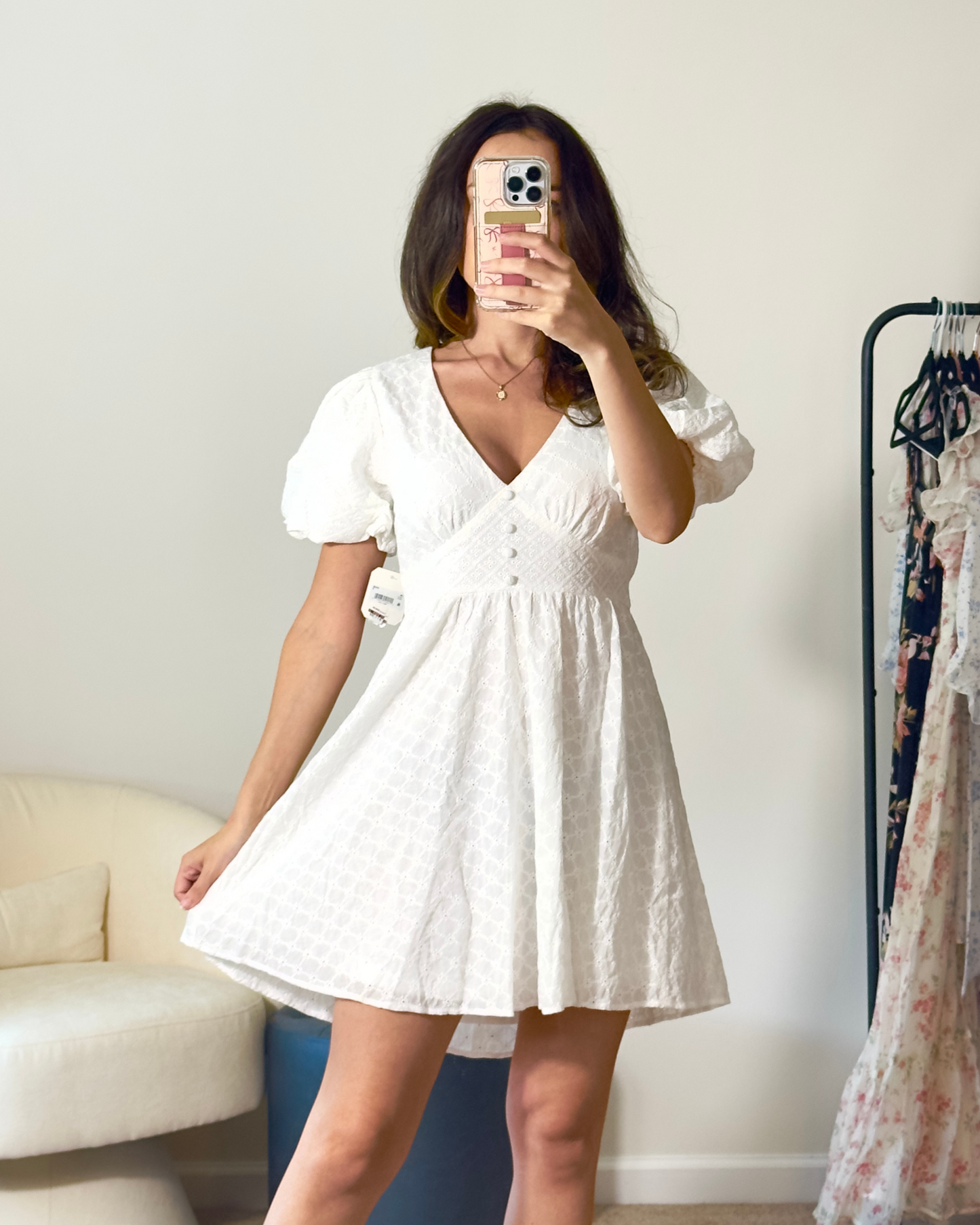 s | new with tags altar'd state Briana eyelet dress