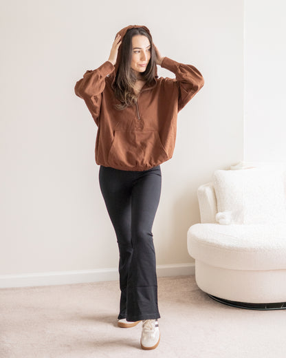 Nyx Essential Pullover in Cinnamon