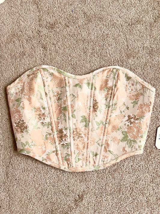 s | new with tags altar'd state floral corset top