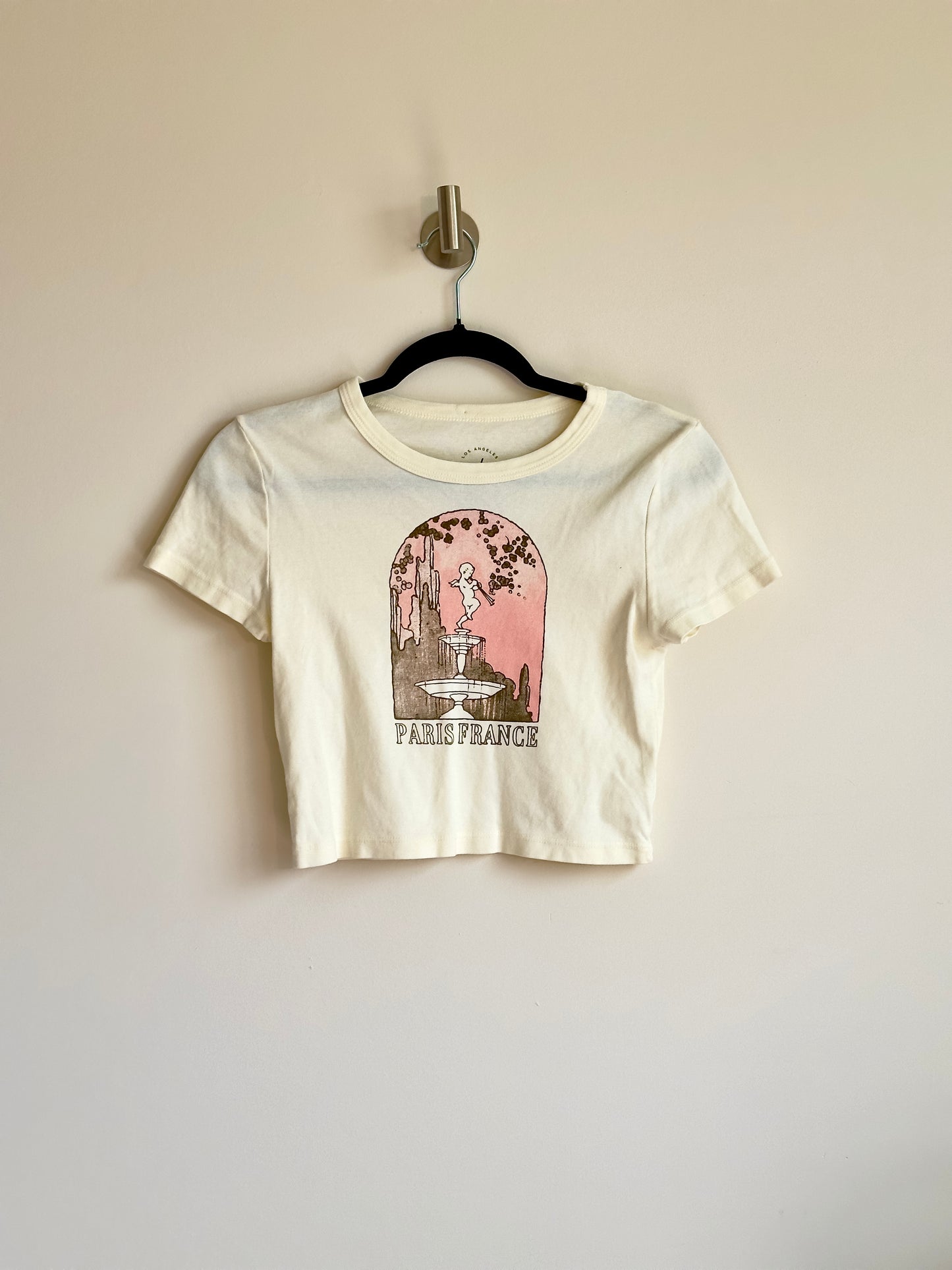 s | pacsun Paris baby tee