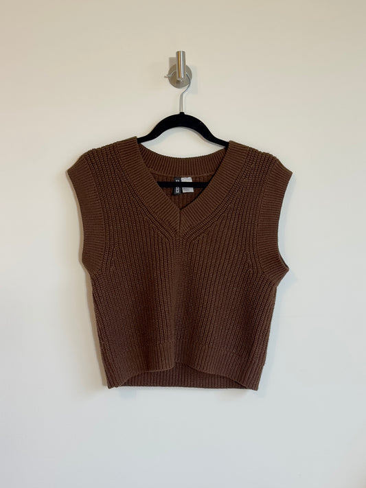 XS | oversized h&m sweater vest