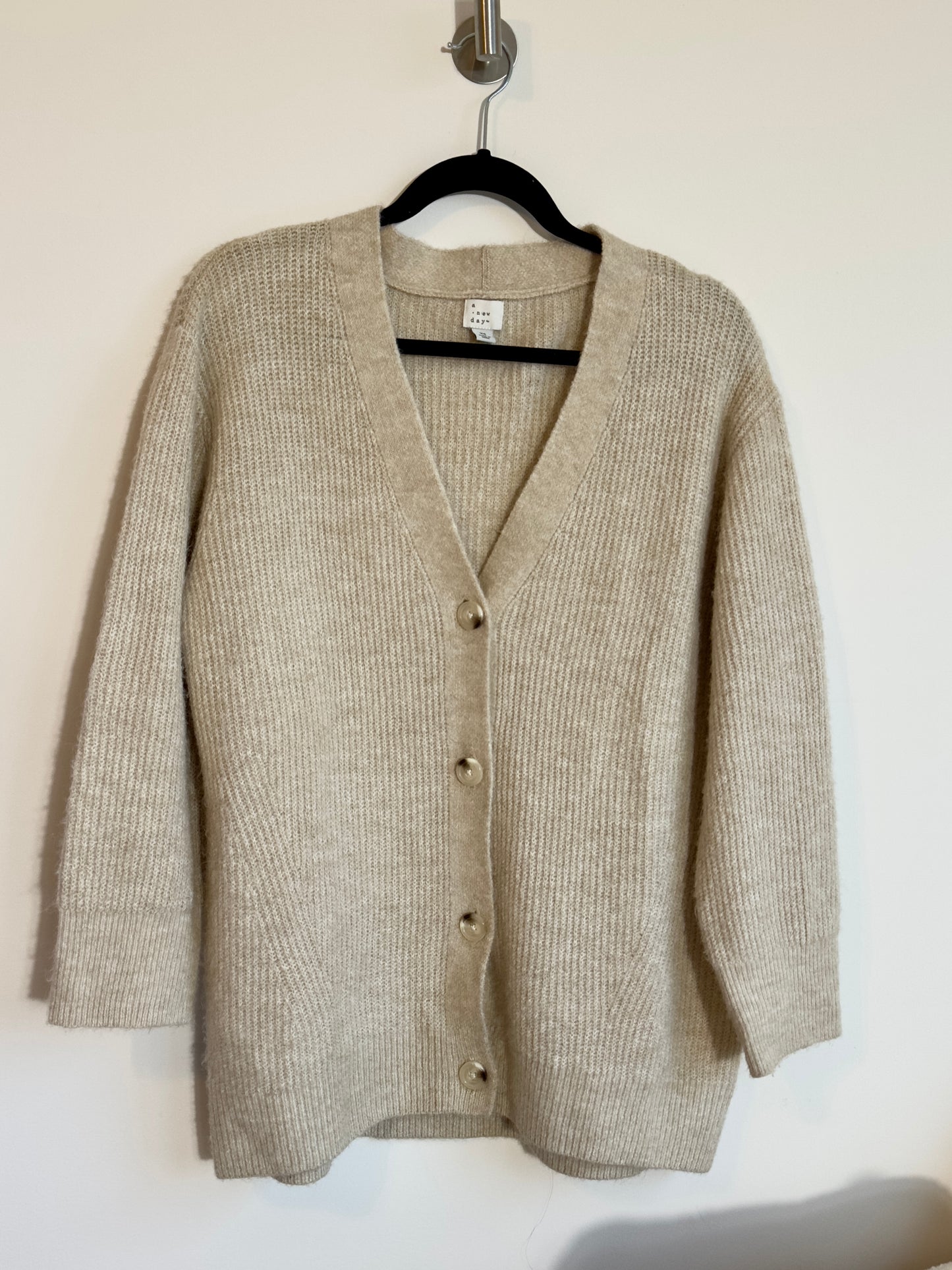 XS | oversized cozy cardigan