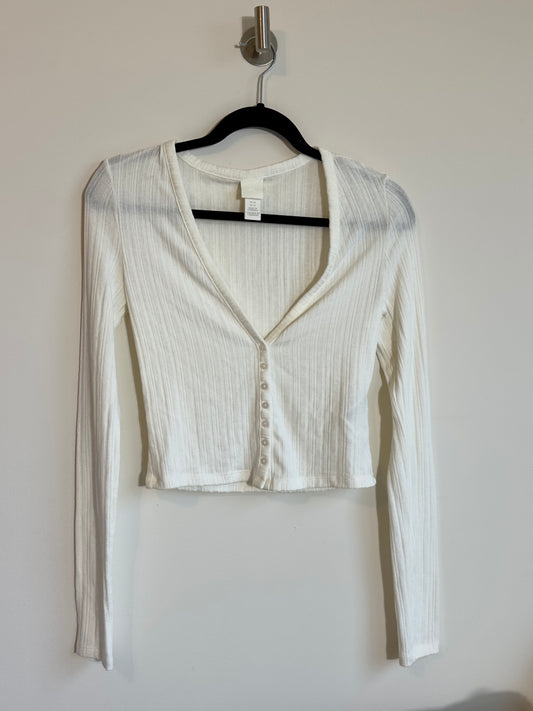 XS/s | h&m ribbed light cardigan