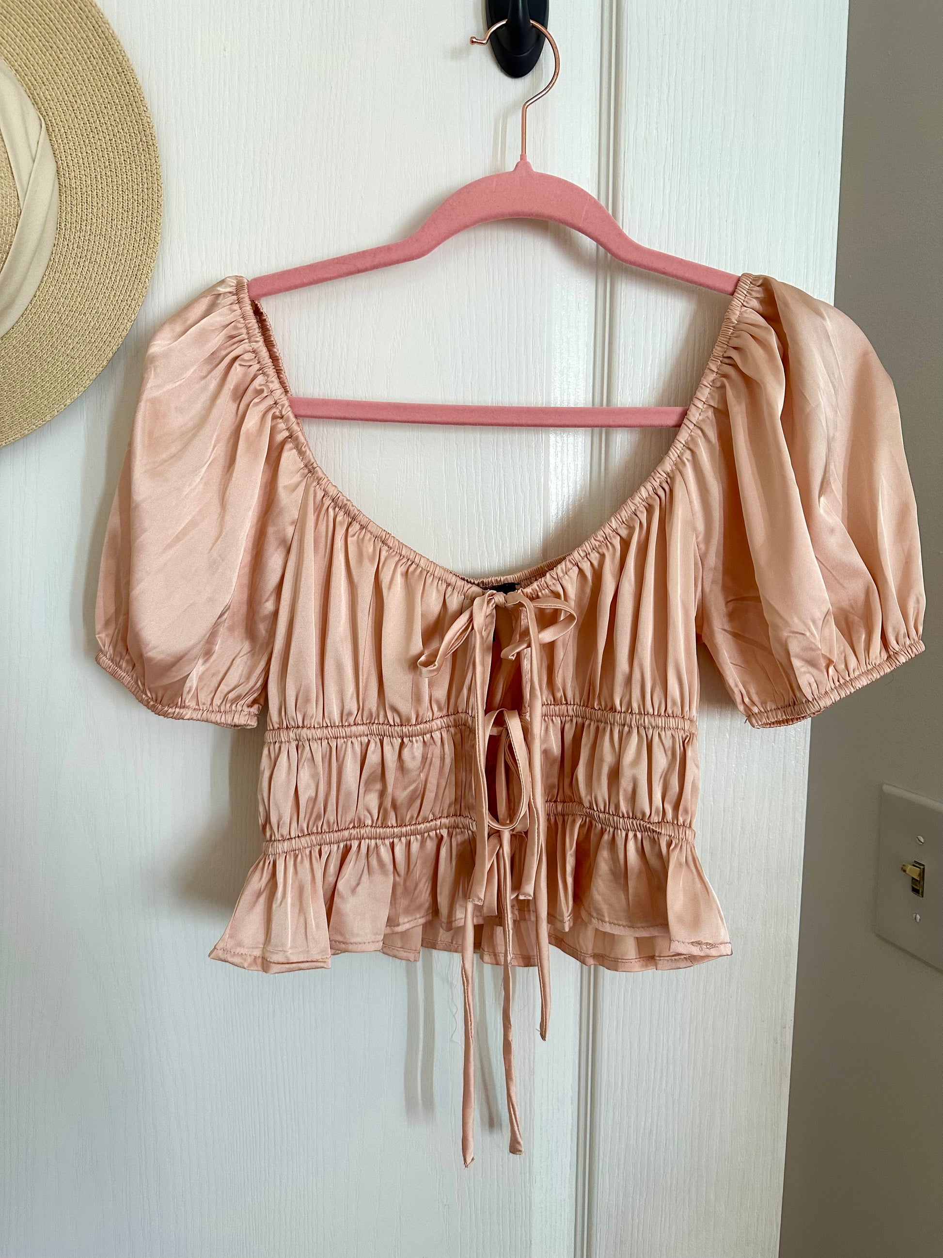 Discount satin blouse forever 21 Shop