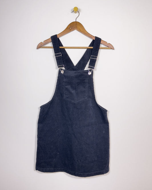 s | forever 21 new with tags corduroy overall dress