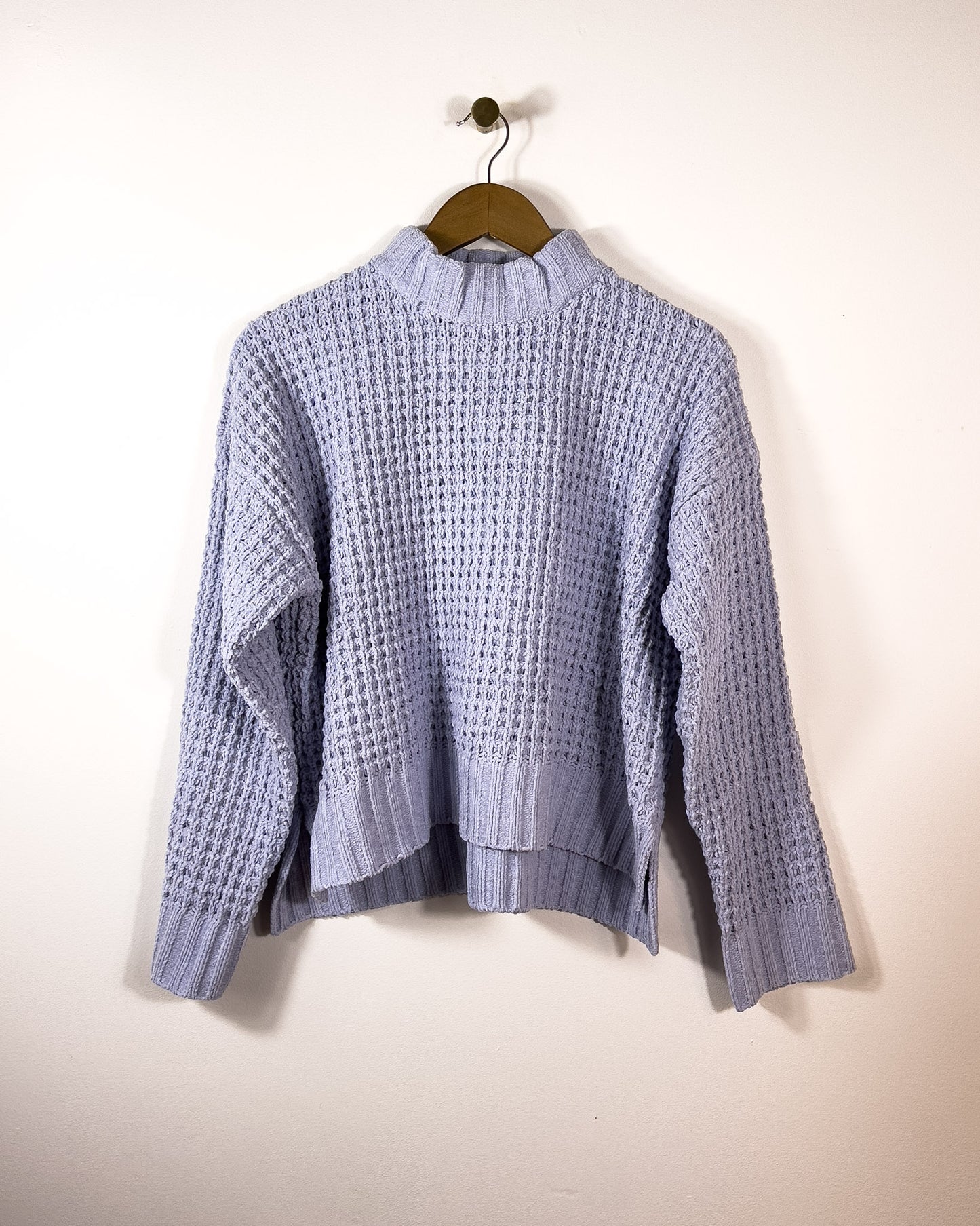 xs & m | new with tags altar'd state chenille periwinkle sweater