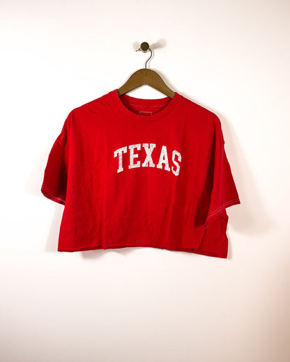 l | new texas cropped tee