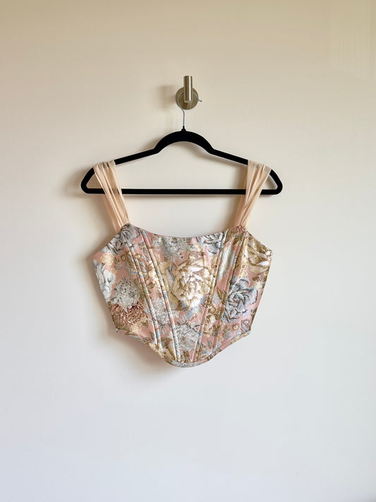 s, m | new with tags altar'd state floral tapestry corset