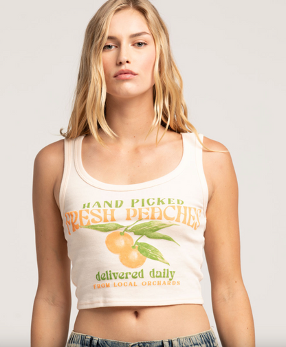 s & m | new tilly's feeling peachy graphic tee