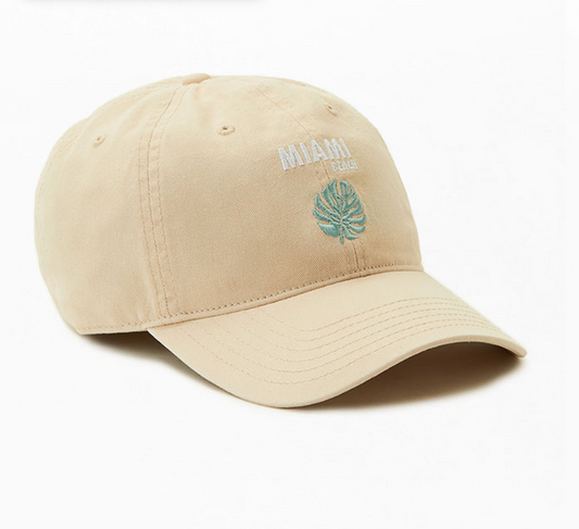 OS | new with tags pacsun miami beach embroidered hat