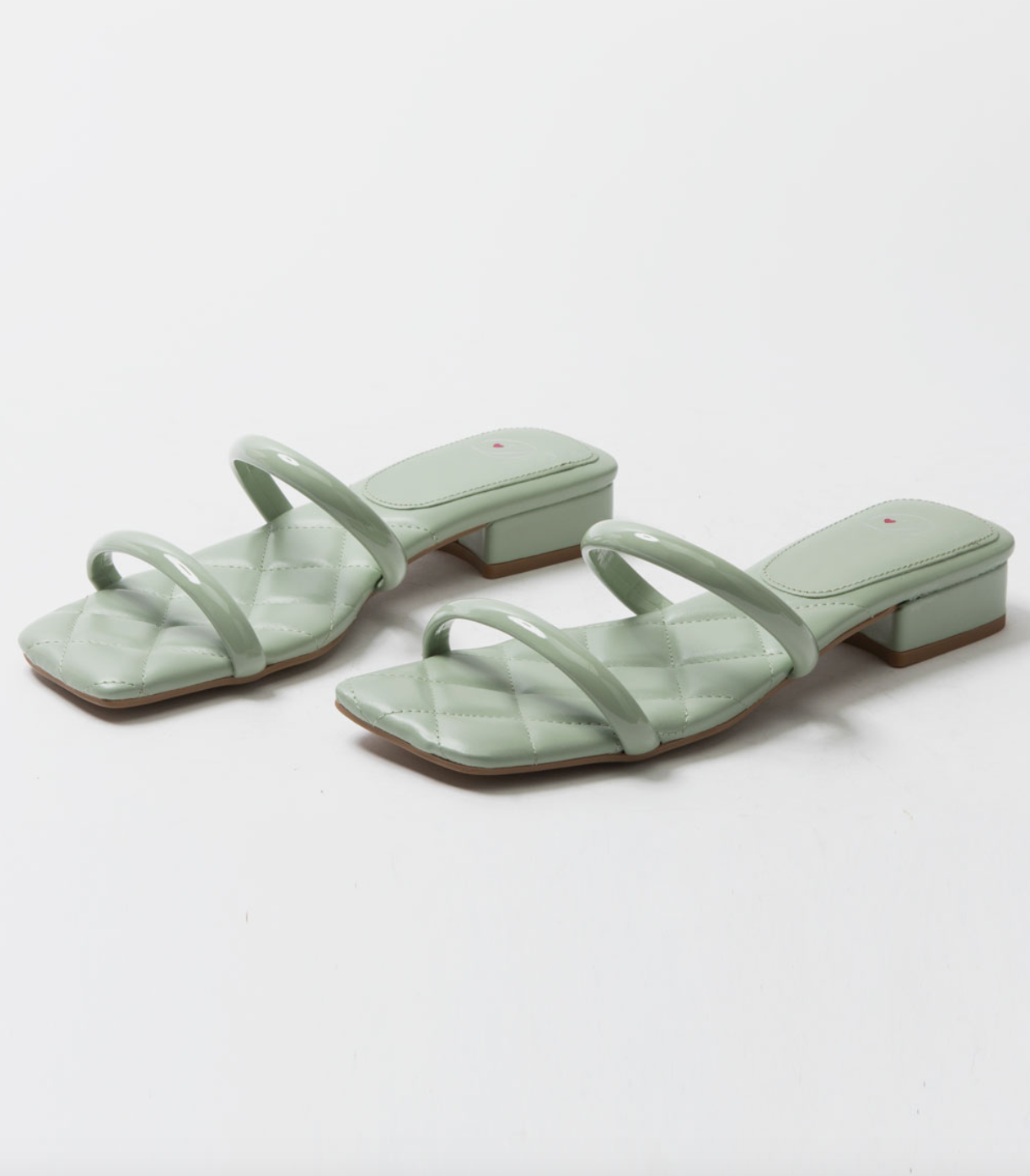 size 6.5, 7 | new in box tilly's square toe mint sandal