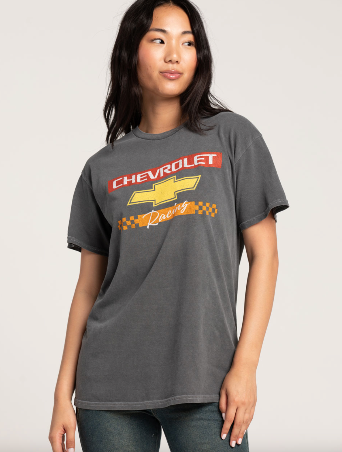 s | new with tags chevrolet racing relaxed tee