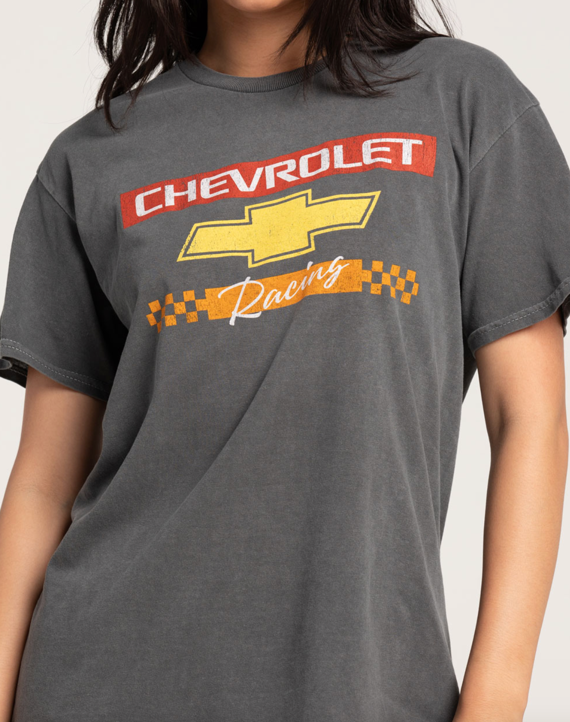 s | new with tags chevrolet racing relaxed tee