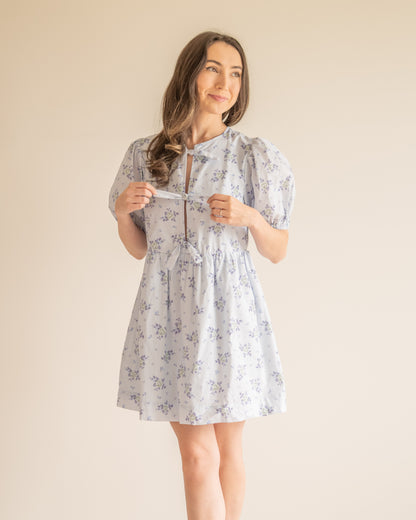 Bluebell Bliss Mini Dress