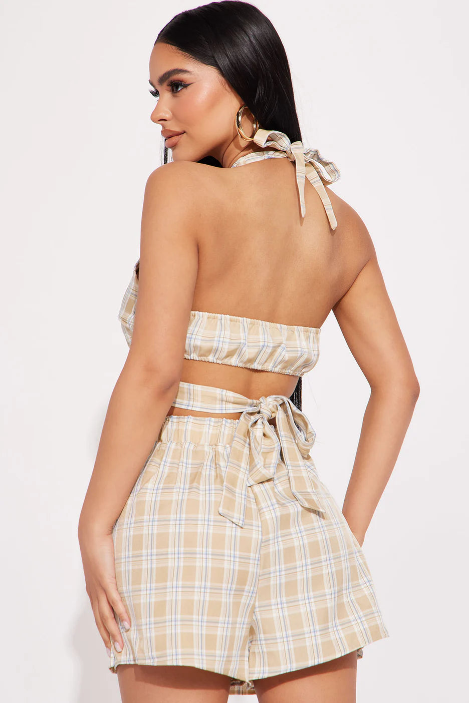 s, m | new plaid boutique 2 piece skort set