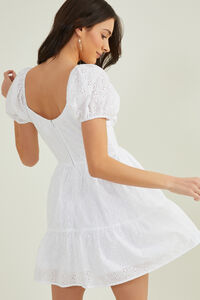 xs & small | new with tags altar'd state willow eyelet mini dress